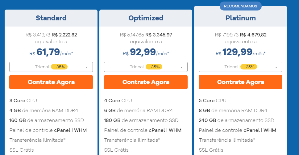 planos de hospedagem vps Hostgator