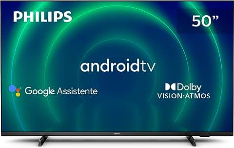 PHILIPS Android TV 50" 4K, Google Assistant Built-in