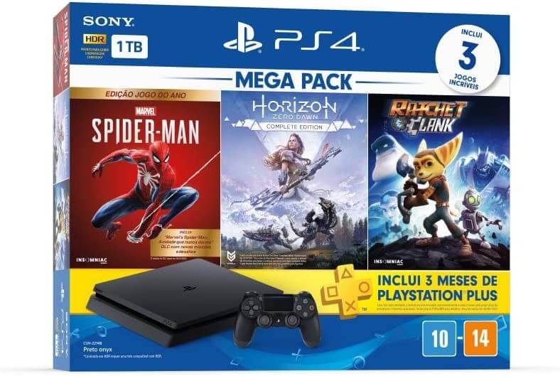 Console PlayStation 4 Mega Pack 15 - Spider-Man