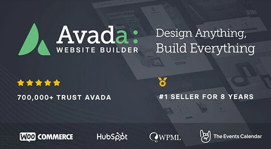 Avada Website Builder Tema WordPress