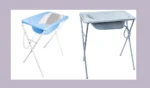 Banheira Bebe Plástica Acqua Trio Azul