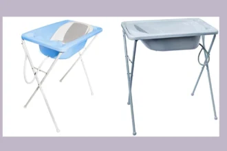 Banheira Bebe Plástica Acqua Trio Azul