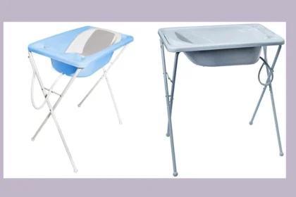 Banheira Bebe Plástica Acqua Trio Azul