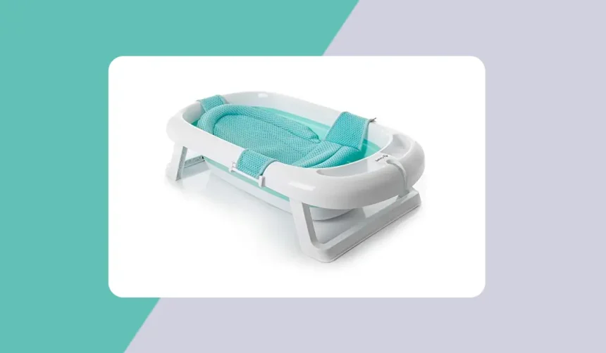 Banheira Comfy e Safe Safety 1st