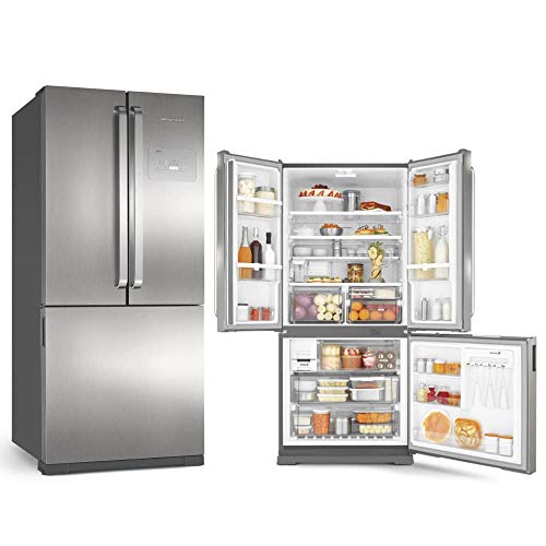 Geladeira Frost Free Syde Inverse 3 Portas 540L 110V Platinum - Brastemp