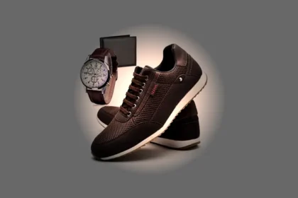 Sapatênis Sapato Casual Masculino + Relógio e Carteira
