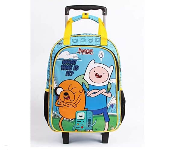 mochila de rodinhas adventure time 5423