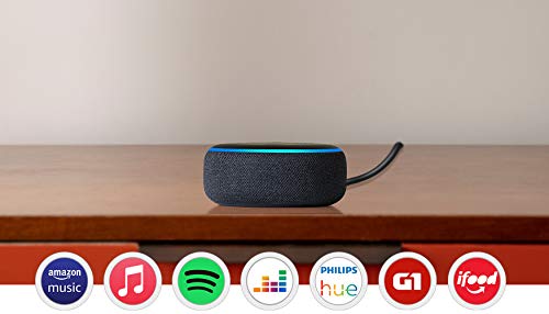 Eco Dot terceira geração smart speaker com Alexa
