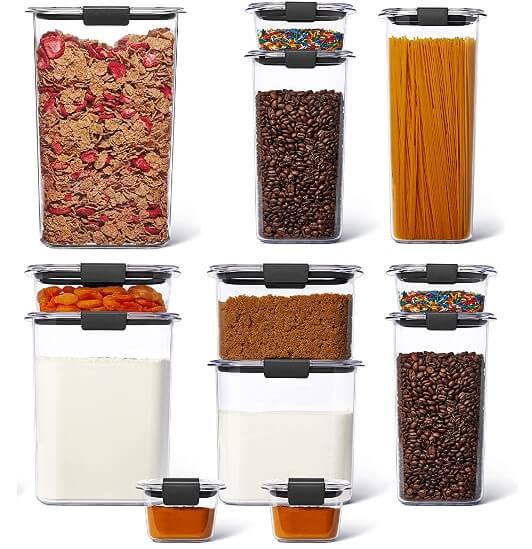 Os melhores recipientes Rubbermaid de plástico para você guardar alimentos
