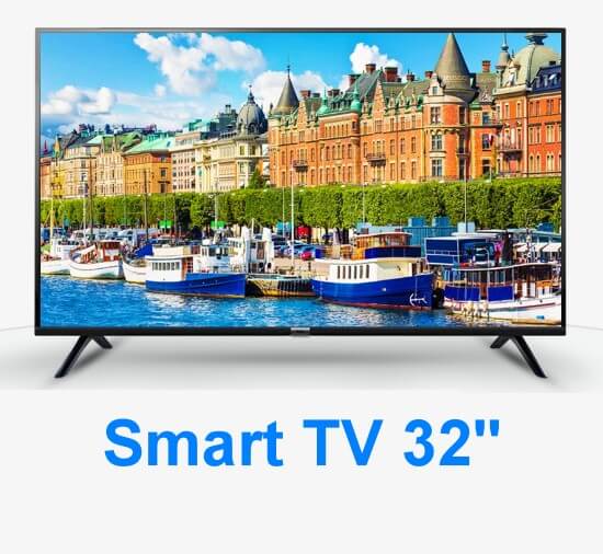 As melhores Smart TV LED 32 para ambientes pequenos