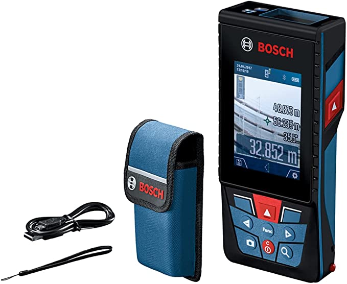 Trena Laser Bosch GLM 120 C alcance 120m com Bluetooth