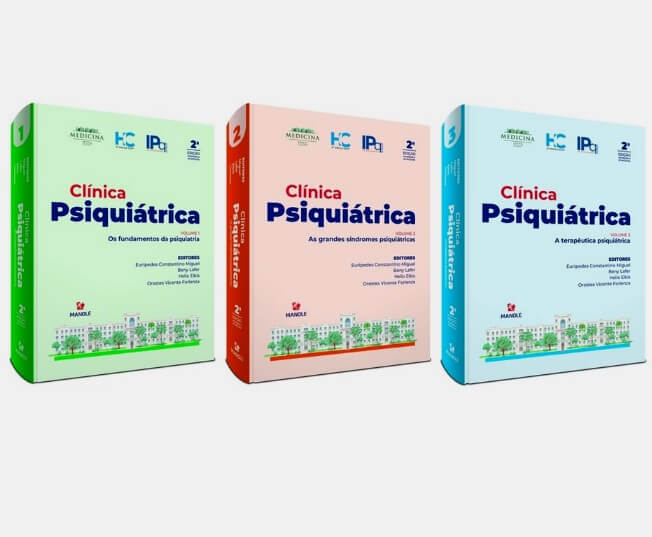 Clínica Psiquiátrica: 3 volumes