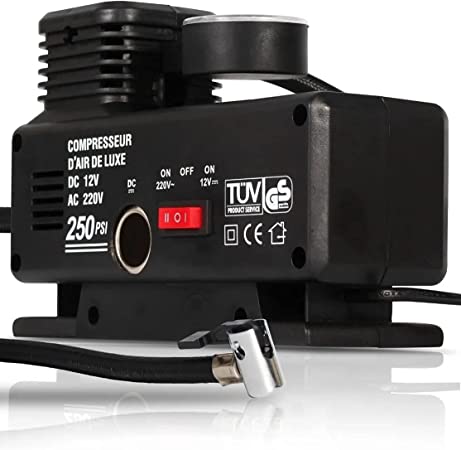 Compressor De Ar Portatil Automotivo Para Encher Pneu De Carro Moto