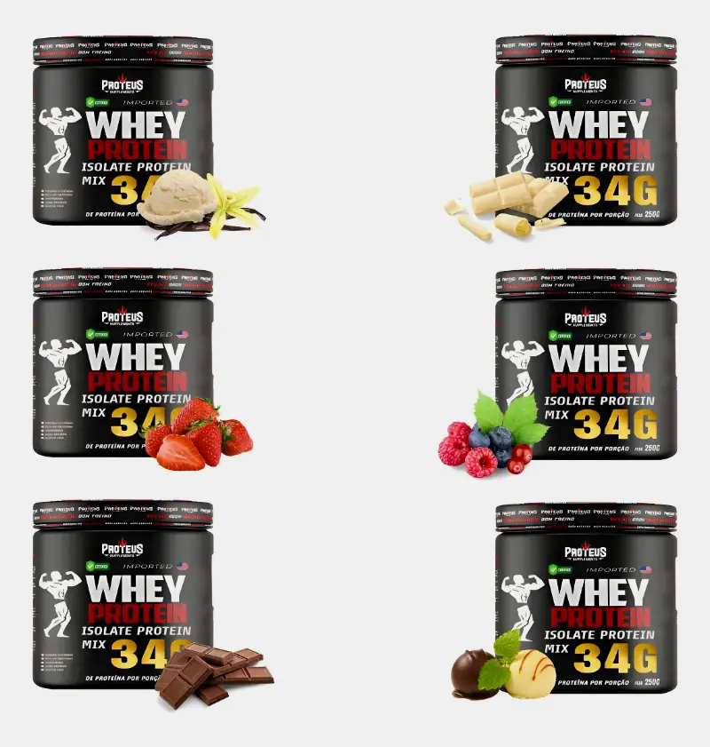 Sabores Disponíveis do Nitro Tech 100% Whey Gold