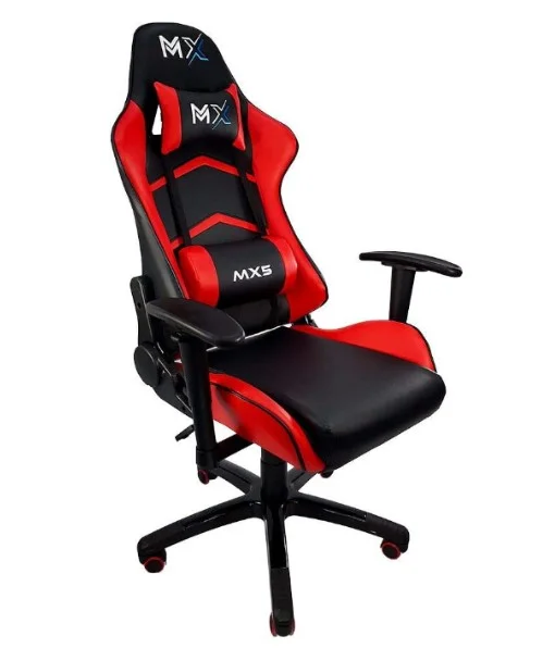 Cadeira Gamer MX5 Giratória Preto e Vermelho, Mymax, 25.009174, Preto e Vermelho