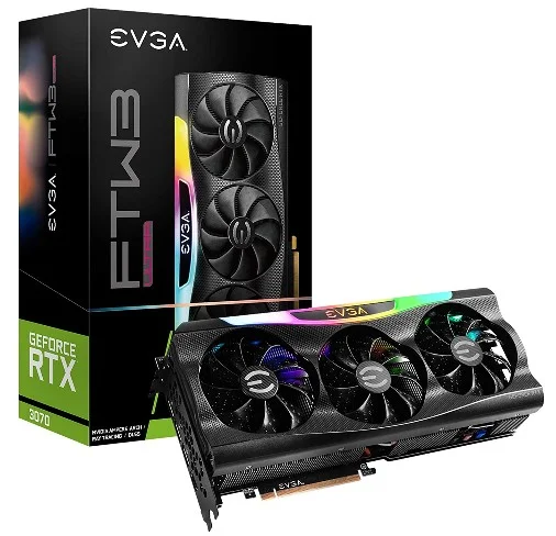 EVGA GeForce RTX 3070 FTW3 Ultra Gaming 8GB GDDR6