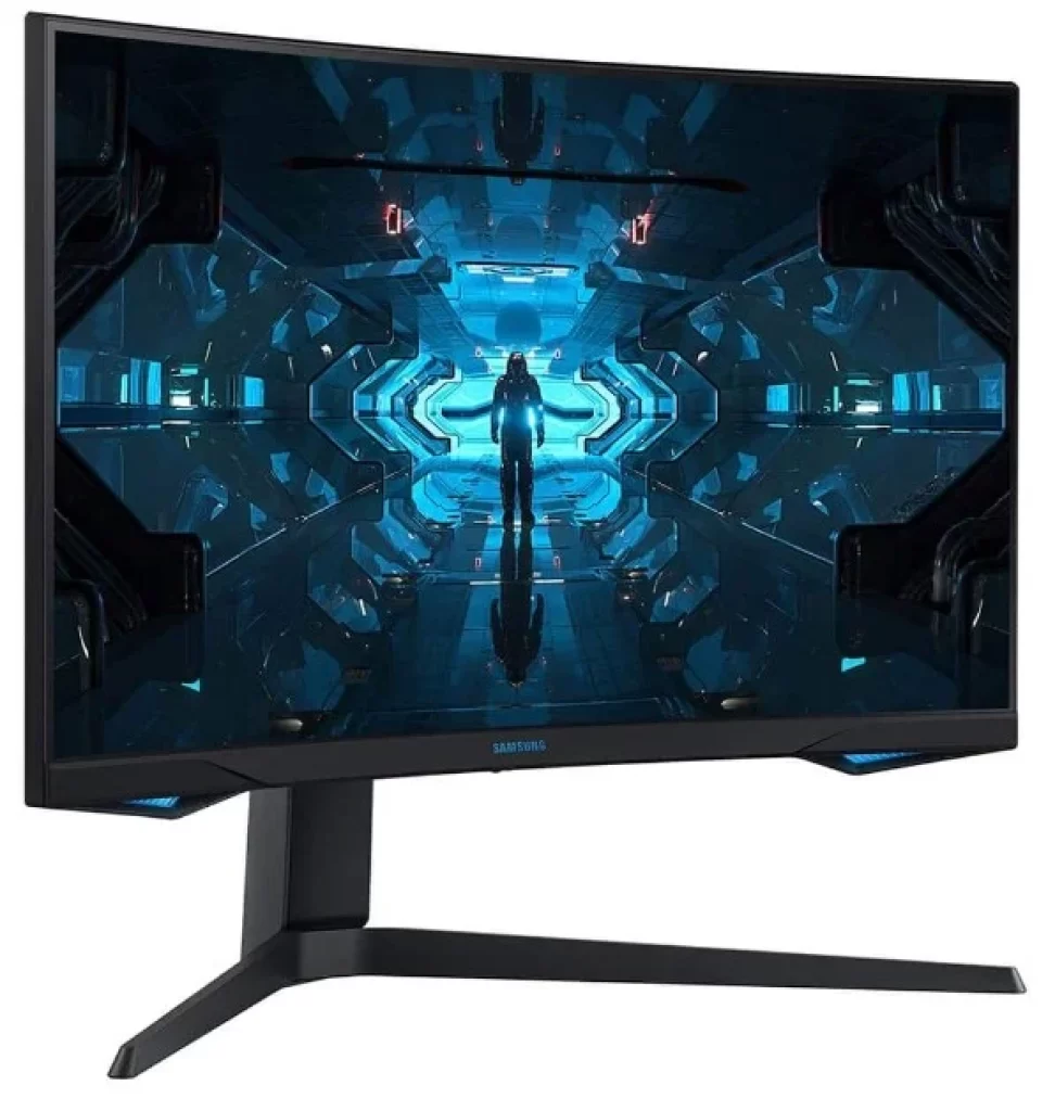 SAMSUNG 27" Odyssey G7 - QHD 1000R monitor curvo para jogos