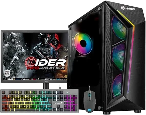 Computador Líder Gamer, Amd Ryzen 5 4600G, 16GB DDR4