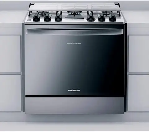 Fogão 5 Bocas de Embutir Brastemp Bys5pcr Cor Inox Bivolt