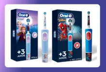Escova Dental Elétrica Infantil