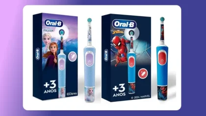 Escova Dental Elétrica Infantil