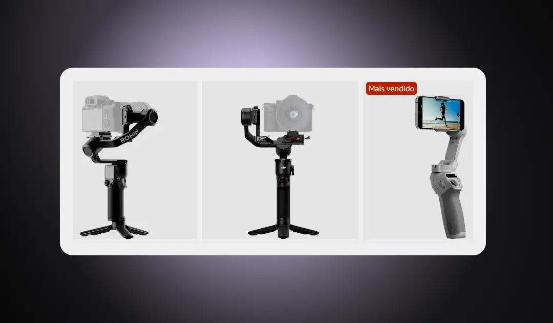 DJI RS 3 Mini estabilizador leve de 3 eixos