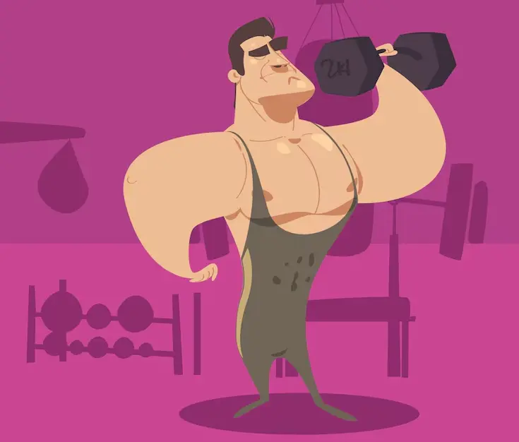 Para ganho de massa muscular