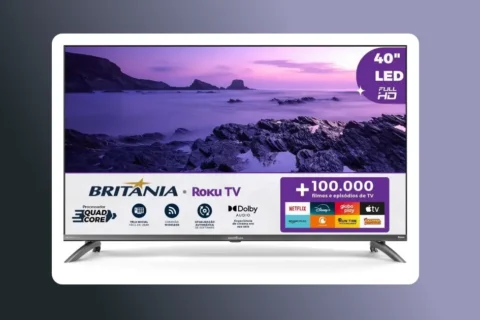 Smart TV Britânia 40 Polegadas