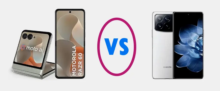 Comparando o Motorola Razr 60 vs Xiaomi Mix Fold 4