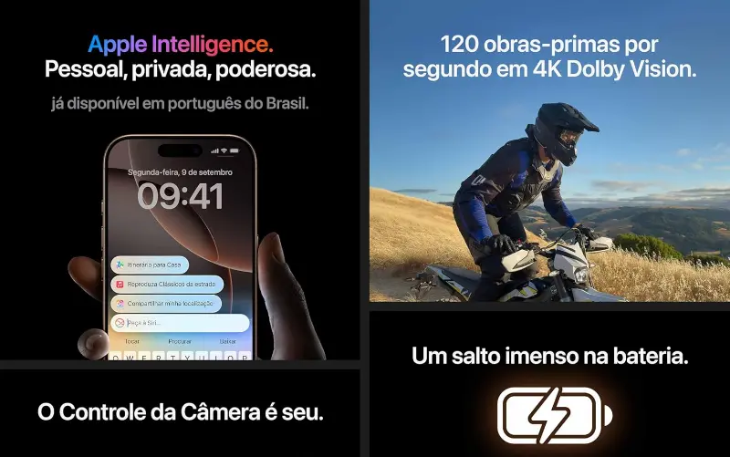 Benefícios do iPhone 16 Pro Max