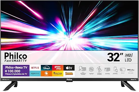 Smart TV 32 Polegadas Philco LED Roku TV