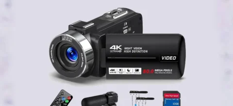 A Filmadora 4K 80MP Acrensly é Boa