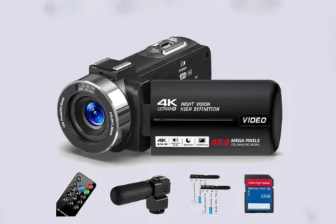 A Filmadora 4K 80MP Acrensly é Boa