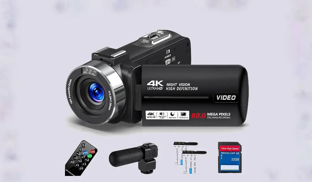 A Filmadora 4K 80MP Acrensly é Boa