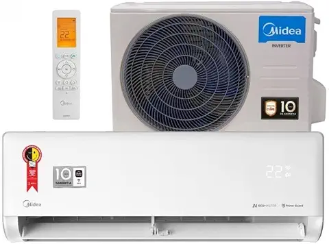 Ar-condicionado Split Inverter 9000 Btus Midea Ai Ecomaster