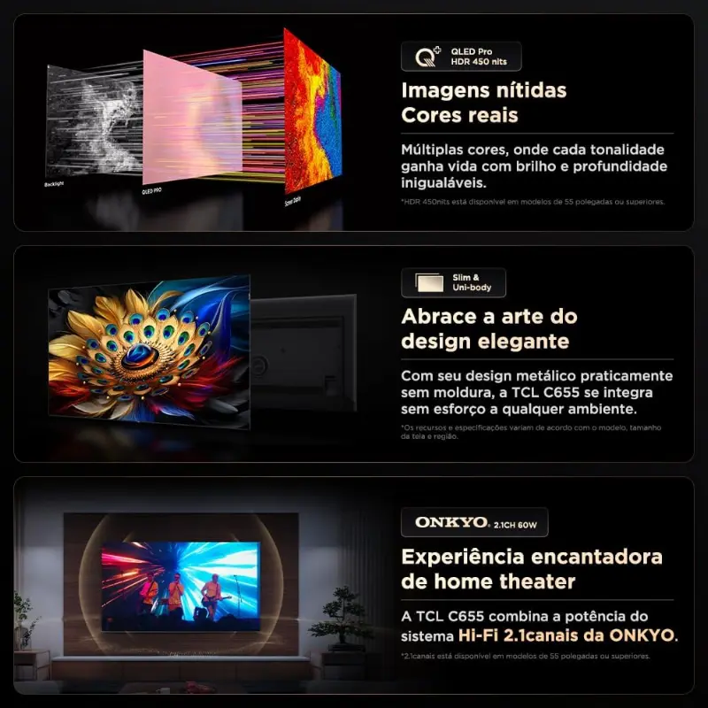 Benefícios da Smart TV TCL 98