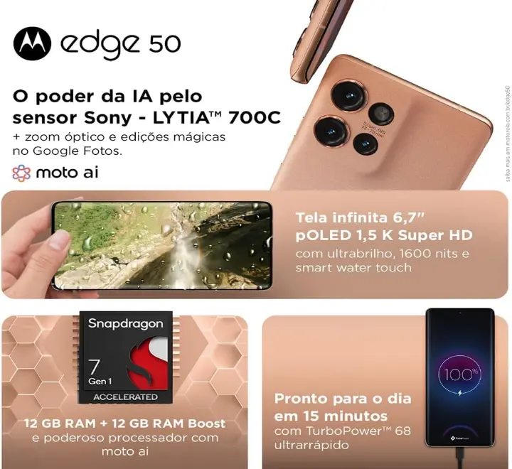 Os Benefícios do Smartphone Motorola Edge 50