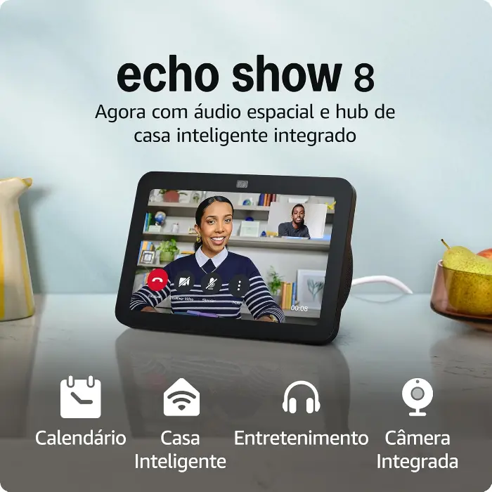 Principais Benefícios do Echo Show 8