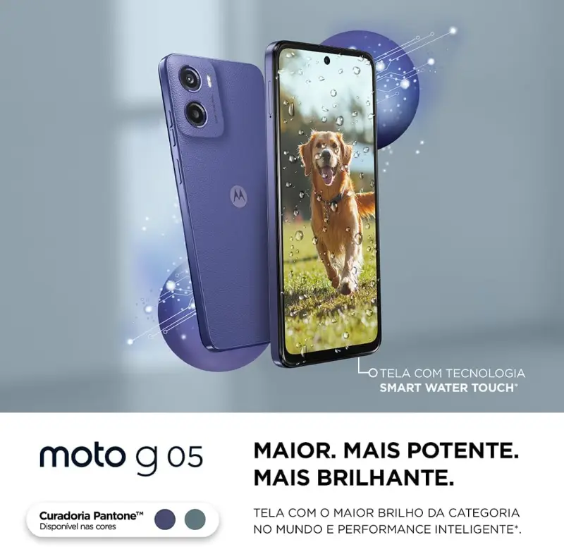 Principais Benefícios do Celular Motorola Moto g05