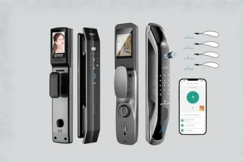 Fechadura Eletrônica Inteligente Com Câmera