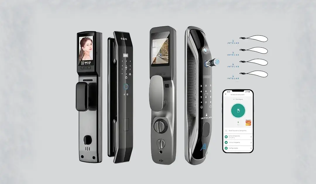 Fechadura Eletrônica Inteligente Com Câmera