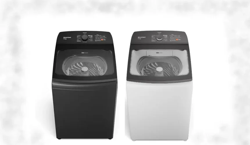 máquina de lavar Brastemp 13Kg com ciclo tira manchas advanced