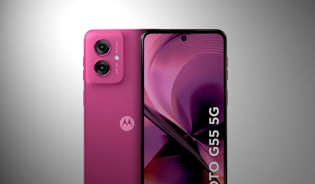 Smartphone Motorola Moto g55 é Bom