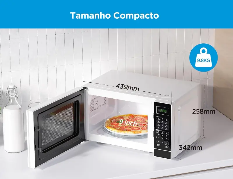 Os Benefícios do Forno Micro-ondas Midea 20L