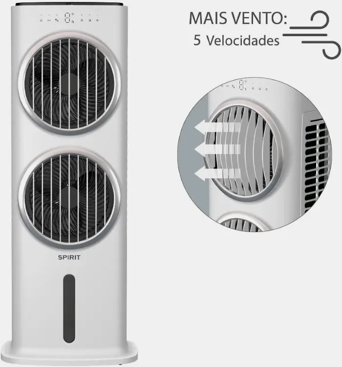 Os Benefícios do Climatizador de Ar Spirit Turbo