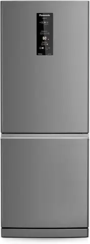 Geladeira Panasonic BB64 Aço Escovado Inverse Frost Free