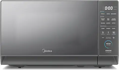 Micro-ondas 20L Prata Porta Espelhada MasterCook Midea