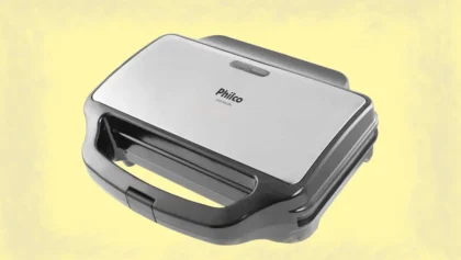 Grill e Sanduicheira Philco 2 em 1 é Boa