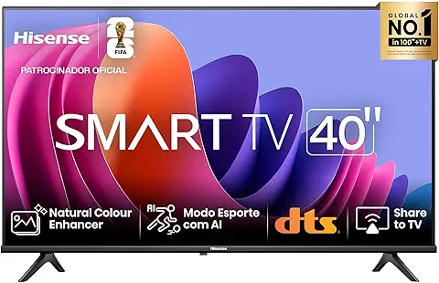 Hisense 40A4N smart TV de 40 polegadas