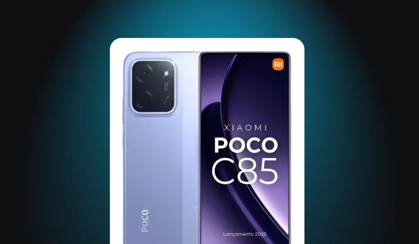 Smartphone Xiaomi POCO C85 é Bom